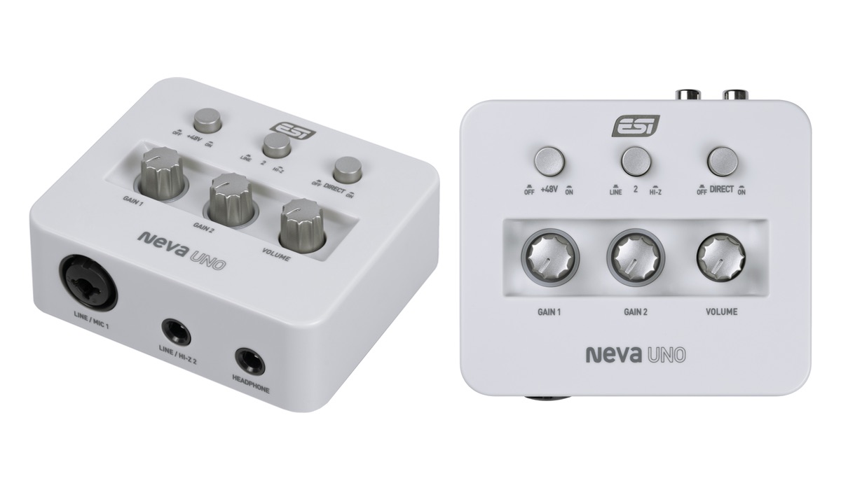 ESI Neva Uno y Neva Duo, dos nuevas interfaces de audio económicas y
